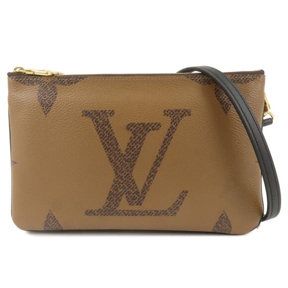 💎✨BEAUTIFUL✨💎Authentic Louis Vuitton Monogram Giant Reverse Double Zip Bag - Picture 4 of 14
